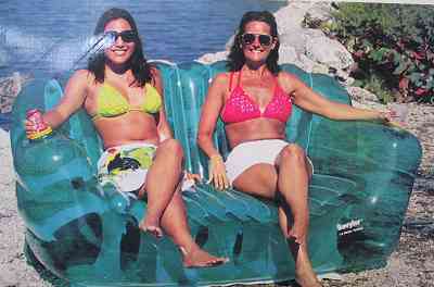 Inflatable Mattresses on The Double Inflatable Airbed Is Wonderful For A Couple And Great Fun