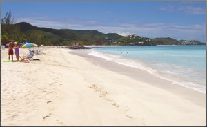 beach in Antigua