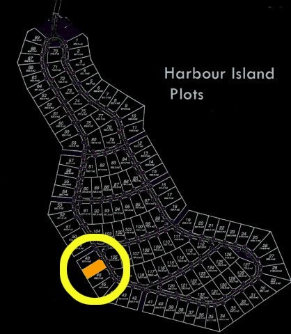 Antigua harbour plan